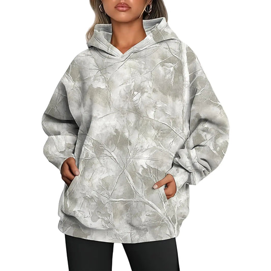 Oversized Camo Hoodie