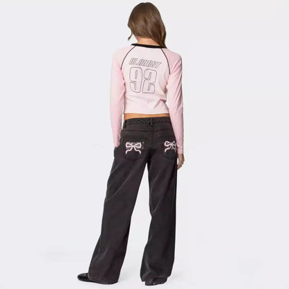 Viral Bow Jeans